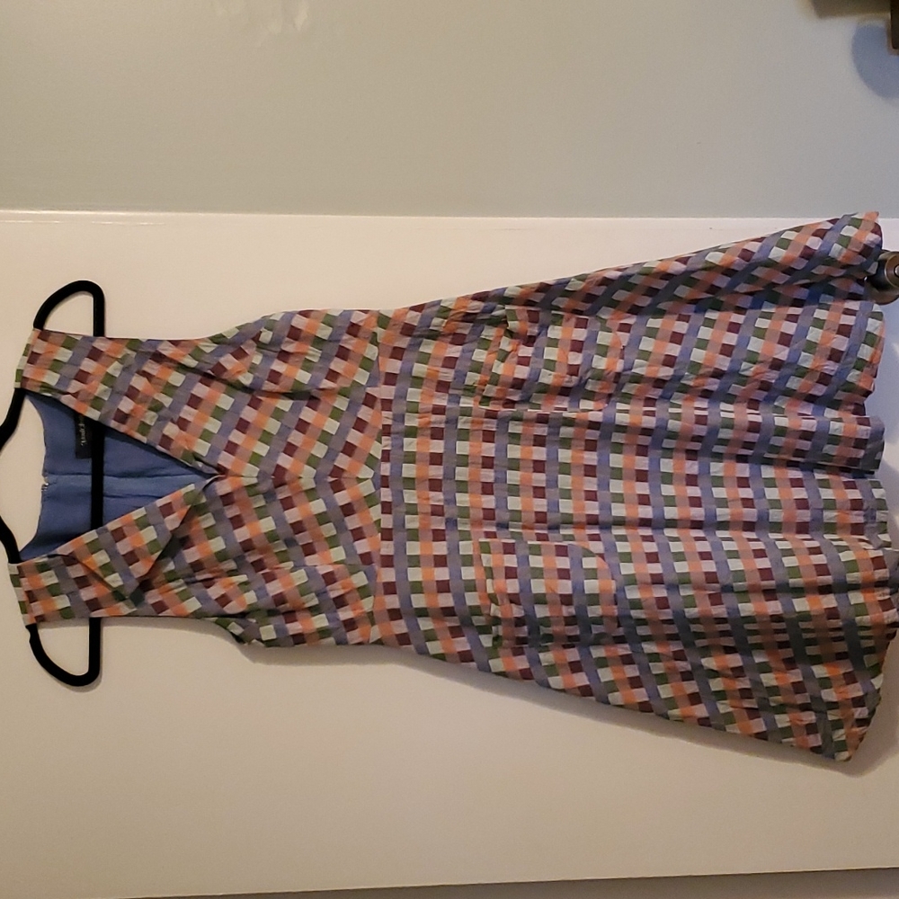 Modcloth large plaid dress
